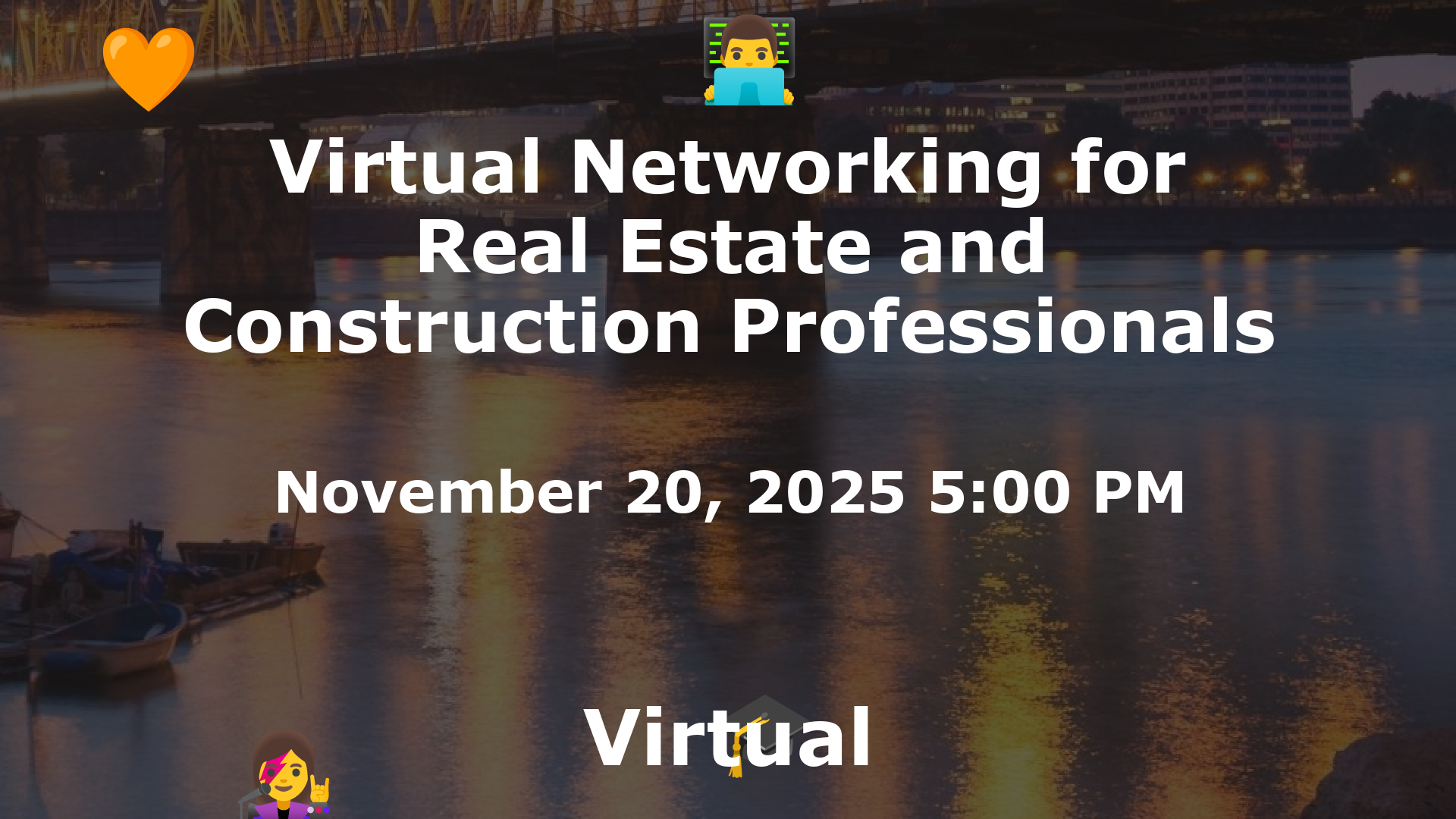 Virtual Networking for Real Estate and Construction Professionals event image